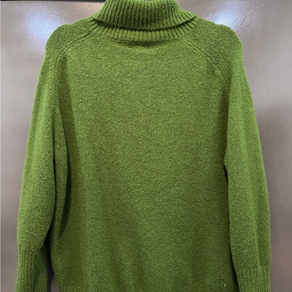 Fashion Nova Olive Green Turtleneck Sweater - Picture 2 of 2
